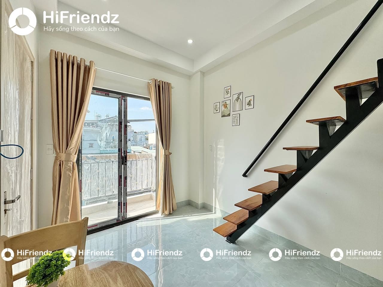 Căn hộ dịch vụ 1PN Quận 3 5tr/th - 5