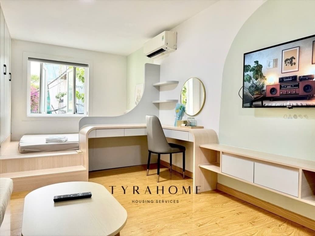 Căn hộ dịch vụ 1PN Quận 3 5tr/th - 5