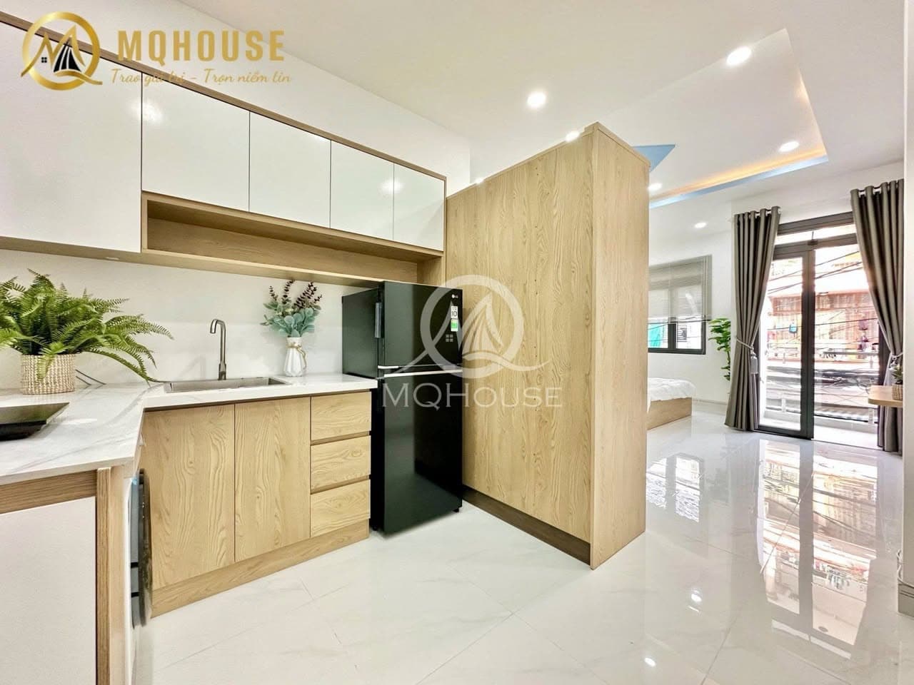 Căn hộ dịch vụ 1PN Quận 3 5tr/th - 2