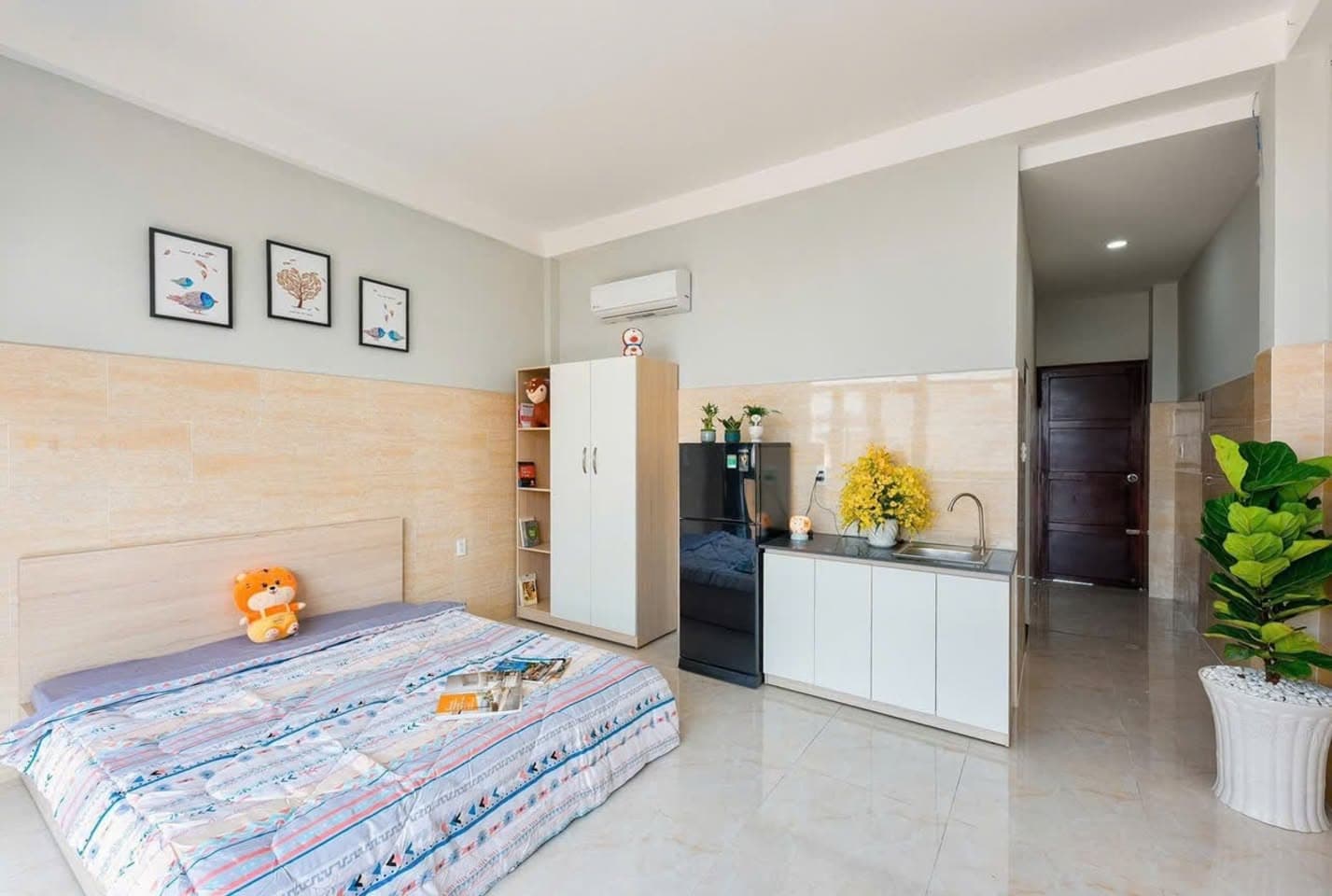 Căn hộ dịch vụ 1PN Quận 3 5tr/th - 5