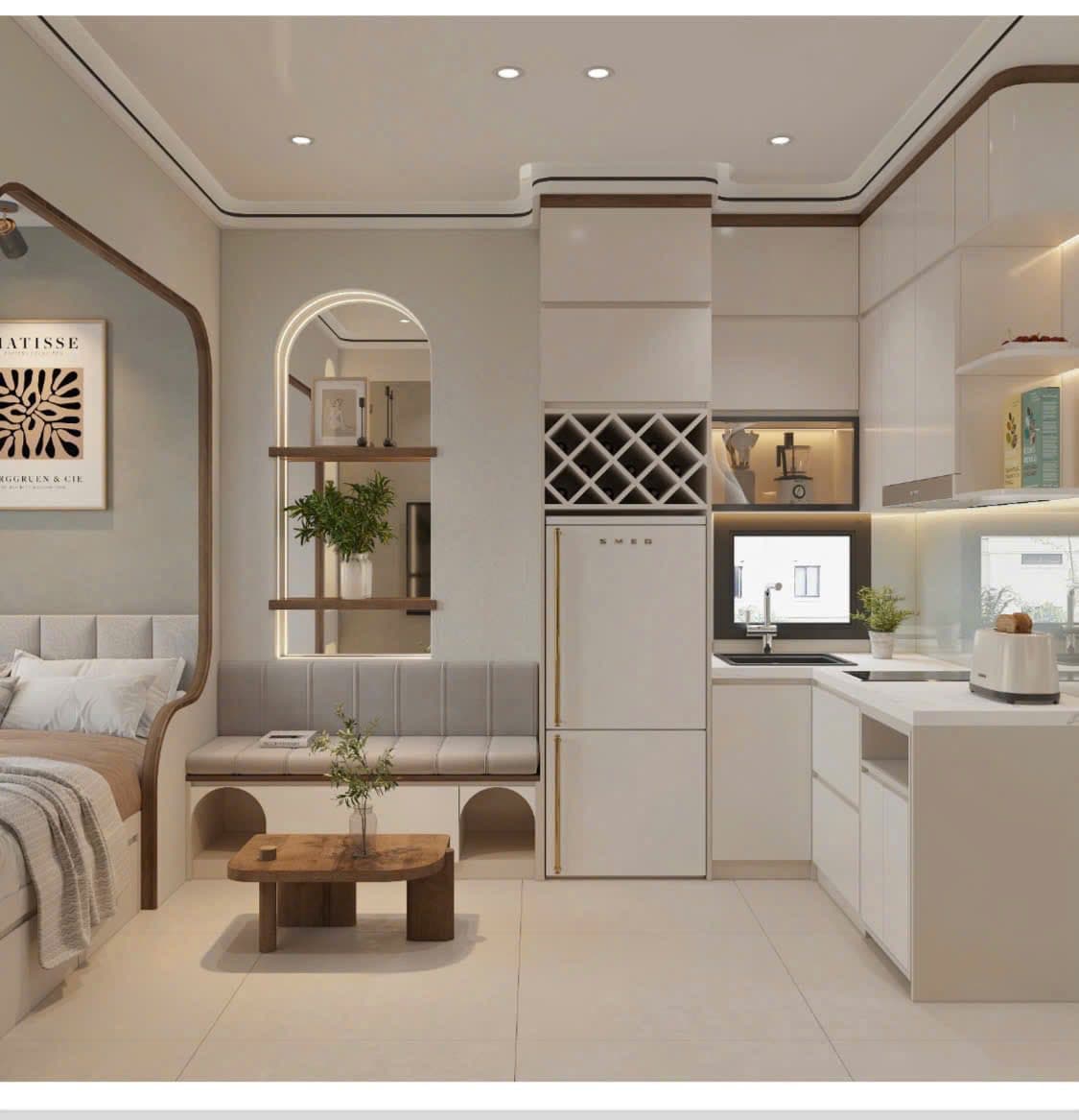 Căn hộ dịch vụ 1PN Quận 3 5tr/th