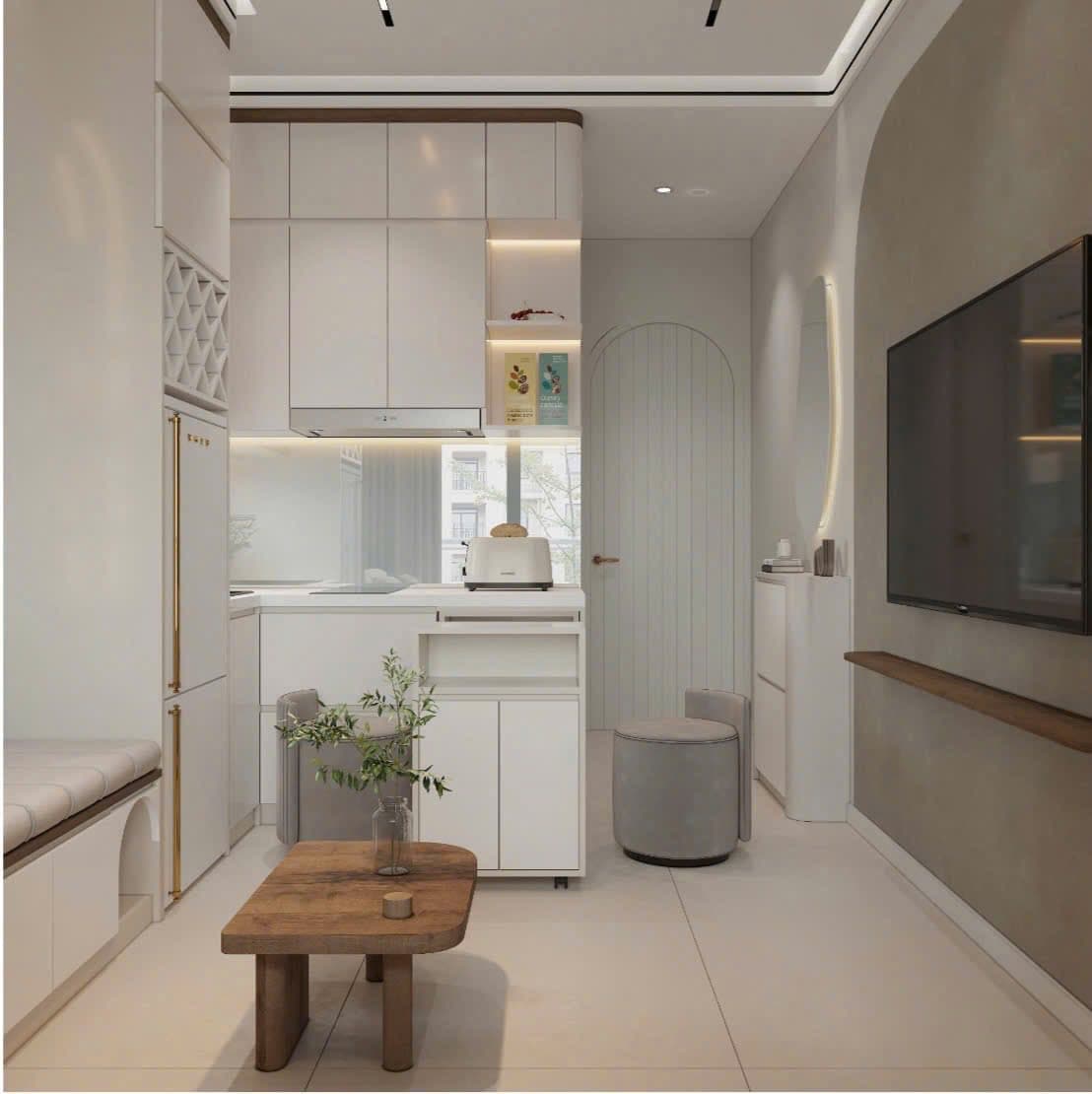 Căn hộ dịch vụ 1PN Quận 3 5tr/th - 5