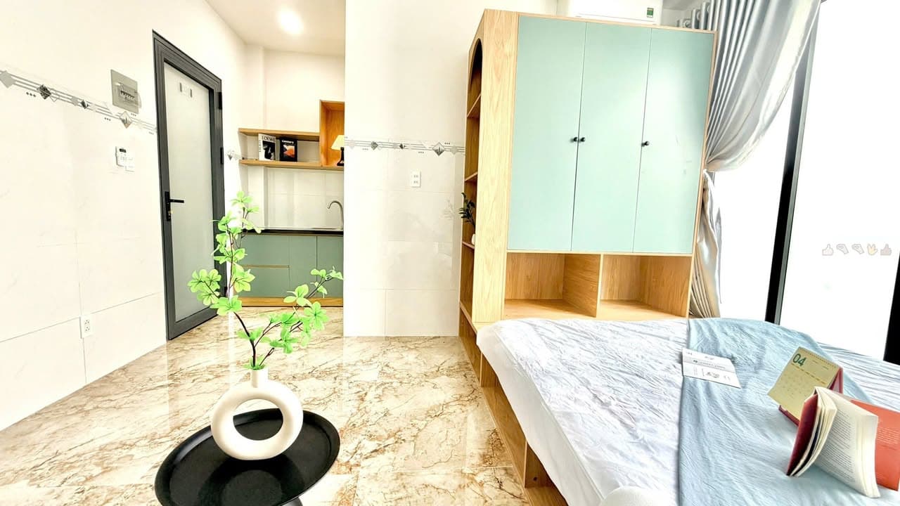 Căn hộ dịch vụ 1PN Quận Bình Thạnh 5tr/th - 2