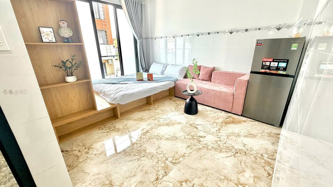 Căn hộ dịch vụ 1PN Quận Bình Thạnh 5tr/th - 3